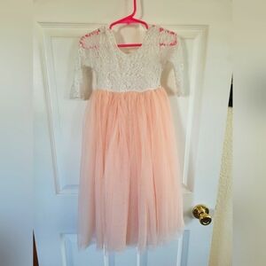 2 Bunnies Fancy Tulle and Lace Dress Size 2T